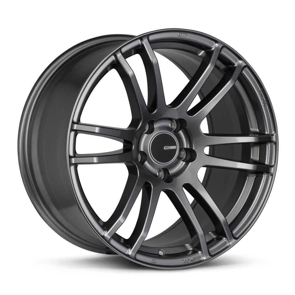 Enkei TSP6 18x9.5 45mm Offset 5x100 Bolt Pattern 72.6 Bore Gunmetal Wheel - 486-895-8045GM